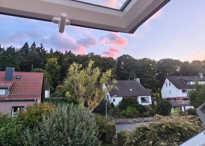 Deisterferien Hygge Unterm Dach, 3 Personen, Balkon, Nur Netflix, Wlan, A2 Naehe Appartamento
